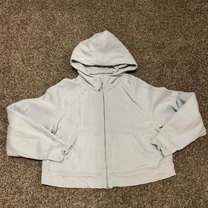 Full Zip Oversized Scuba M/L powder Blue